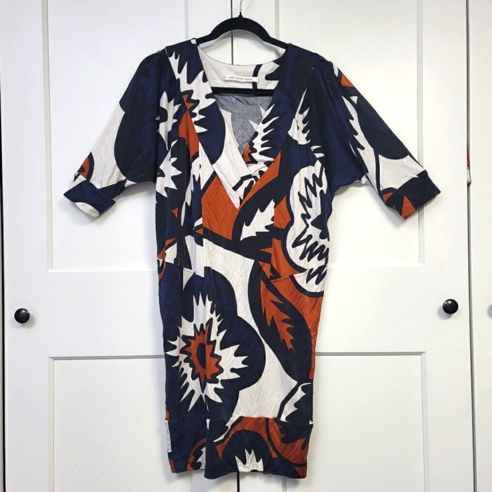 Diane von furstenberg silk dress